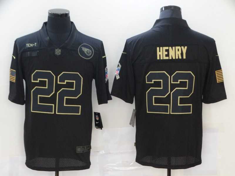 Nike Titans 22 Derrick Henry Black 2020 Salute To Service Limited Jersey,We sell and wholesale Nike Titans 22 Derrick Henry Black 2020 Salute To Service Limited Jersey on line form chian!
